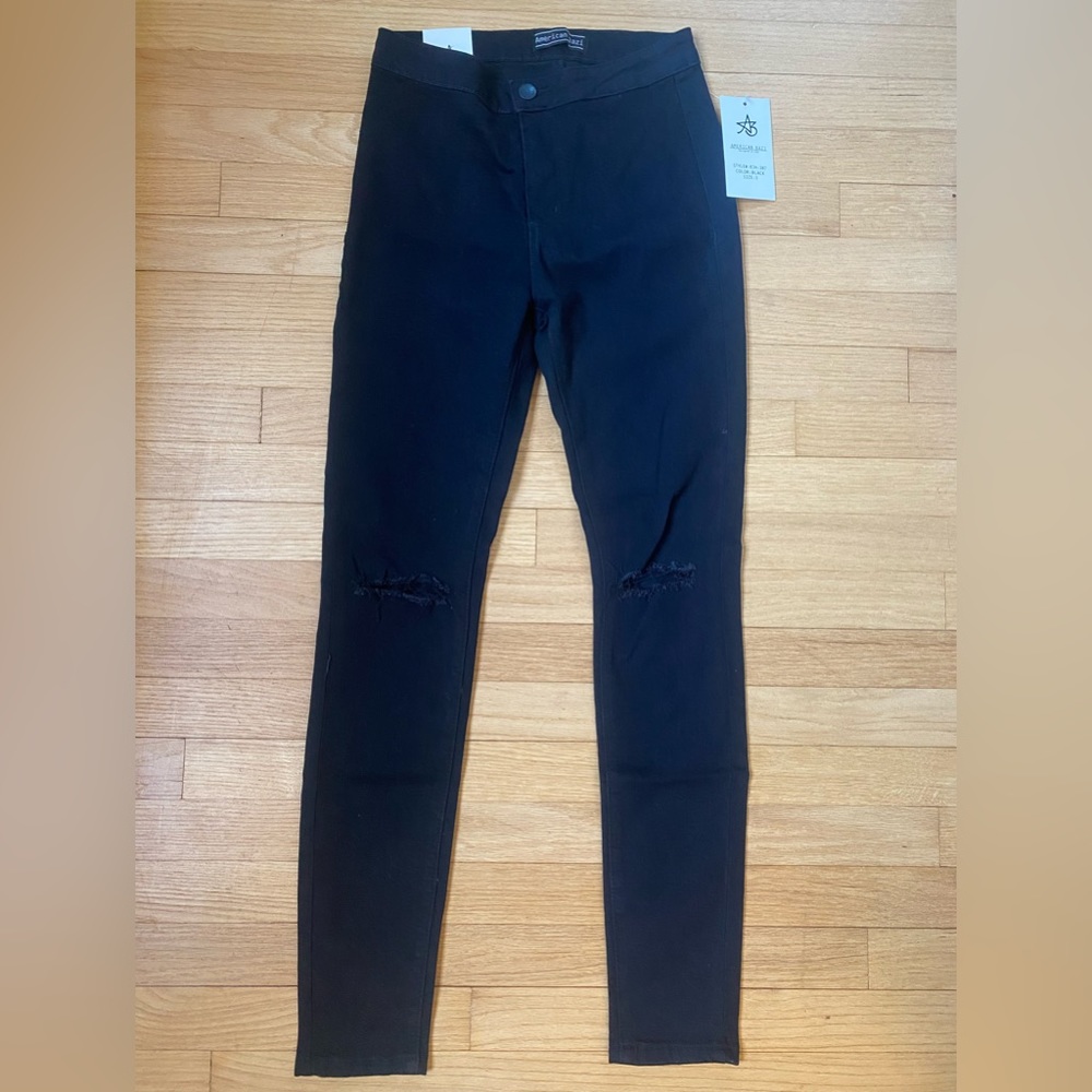 American Bazi Dark Wash Hi-rise Skinny Jeans - Picture 4 of 6